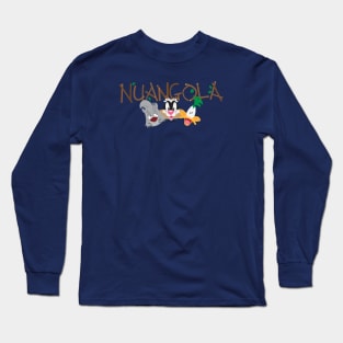 Nuangola Cartoons est 1990 Long Sleeve T-Shirt